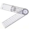 Gemeinsamer Lineal Langlebig Transparent Glatt Sanft Gliedmaßenwinkelmessung Gliedmaßenwinkel-Lineal Langlebig Einfach zu bedienen Hohe Qualität Lineal