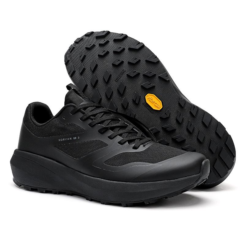 Men's Hot-Selling Non-Slip Waterproof Hiking Shoes - Cushioned Off-Road Running Sneakers for Outdoor Sports