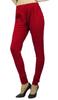 Atasi Women's Full Length Soft Cotton Leggings Stretchy Bottom Pants Free