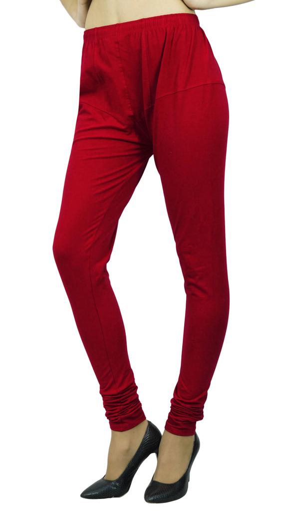 Atasi Women's Full Length Soft Cotton Leggings Stretchy Bottom Pants Free