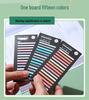 300 Translucent Ultra-Thin PET Index Tabs: Color-Coded Sticky Notes for Marking & Fluorescent Messages