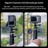 Quick Release Magnetic Cage for Action 6 Camera Frame Easy Installation and Secure Attachment 1/4inch Screw Hole