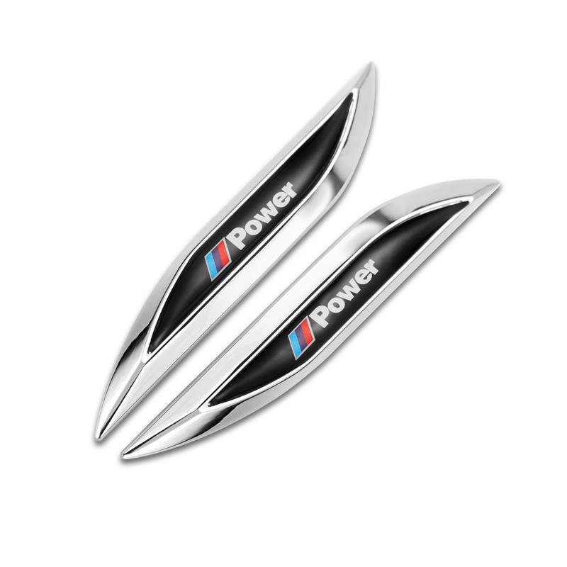 ABS Car Body Emblem Badge Sticker Rear Trunk Decal For BMW M Power F30 i4 X3 F10 E90 F20 E46 E60 E70 E39 E36 E87 X7 E92 E62 E93