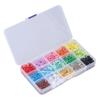 Safety Pins DIY Making Reliable Locking Design Glossy Bright Small Compact Sewing Accessories for Art Project15 Colors
