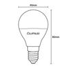 Lumiled Pack of 6 E14 P45 2.5W Golf Ball LED Bulbs (25W Equivalent, Cool White 6500K, 249lm, 180°)