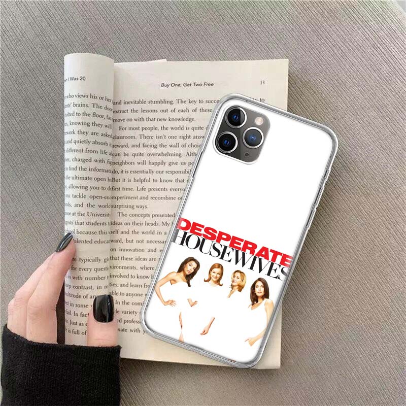 

Чехол для телефона «Отчаянные домохозяйки» для Apple iPhone 12 13 Mini 15 Pro Max 11 Pro 14 Plus 16 Pro Max 16E Чехол-оболочка Прозрачный ТПУ Защит iPhone 11