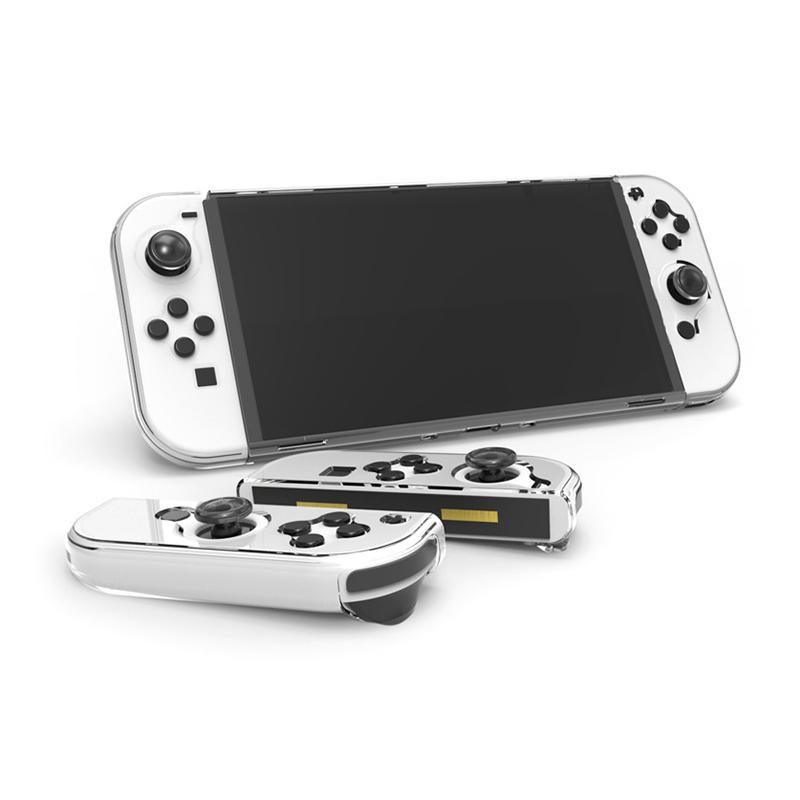 Carcasa Protectora Compatible Nintendo Switch Oled Carcasa Dura Transparente Cubierta Para Accesorios de Consola Switch Oled
