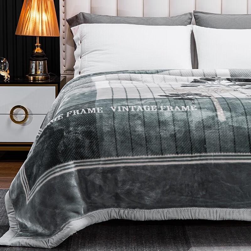 Hengyuanxiang TGM1009 Luxury Mink Velvet Blanket