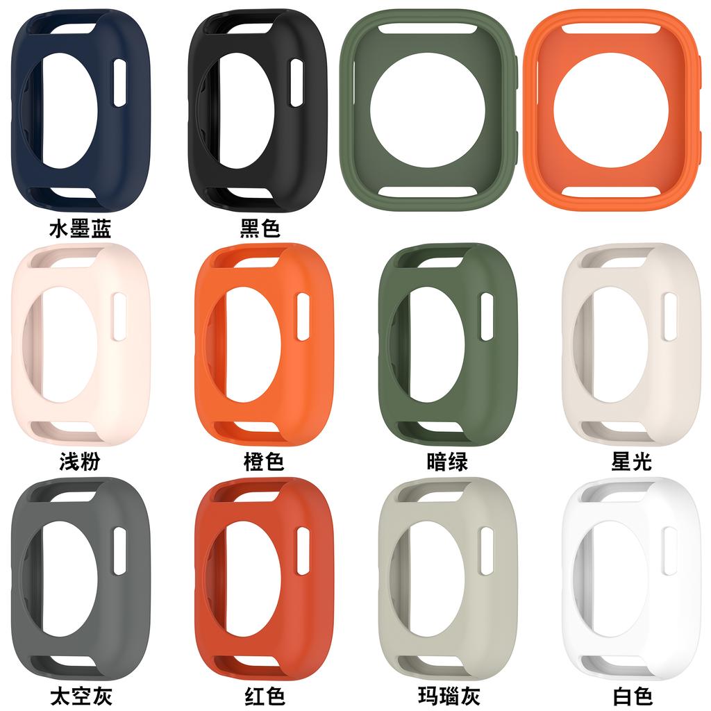 Etui na Amazfit Bip6 (A2435) pasek do smartwatcha Ochraniacz ekranu Miękki silikonowy gumowy zderzak Do Amazfit Bip 6 akcesoria do etui