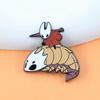Емальований значок Hollow Knight Silksong: Мультяшна металева значок для рюкзаків і брошок
