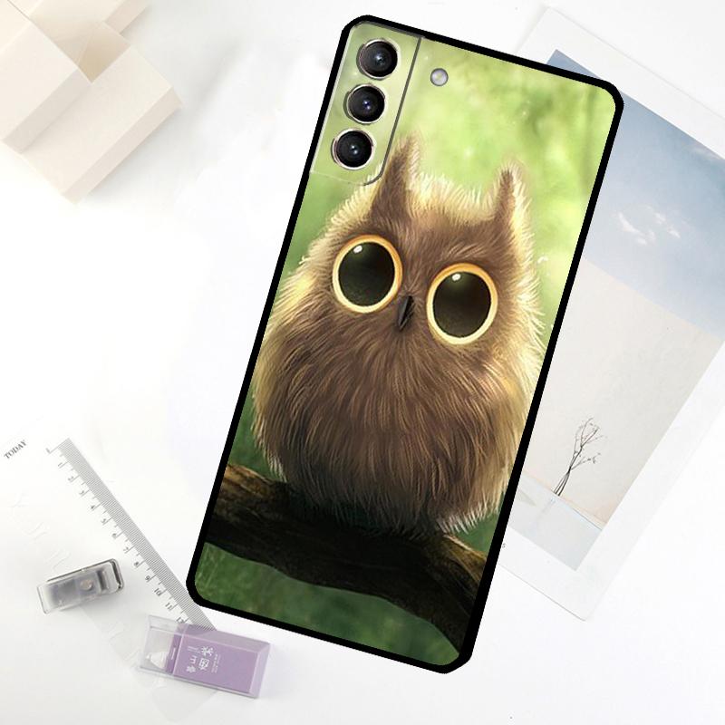 Baby Süle Eulen Handyhülle Für Samsung Galaxy S20 FE S21 S22 S23 S24 S25 S26 Ultra S10 S25 Plus S25 FE Hülle