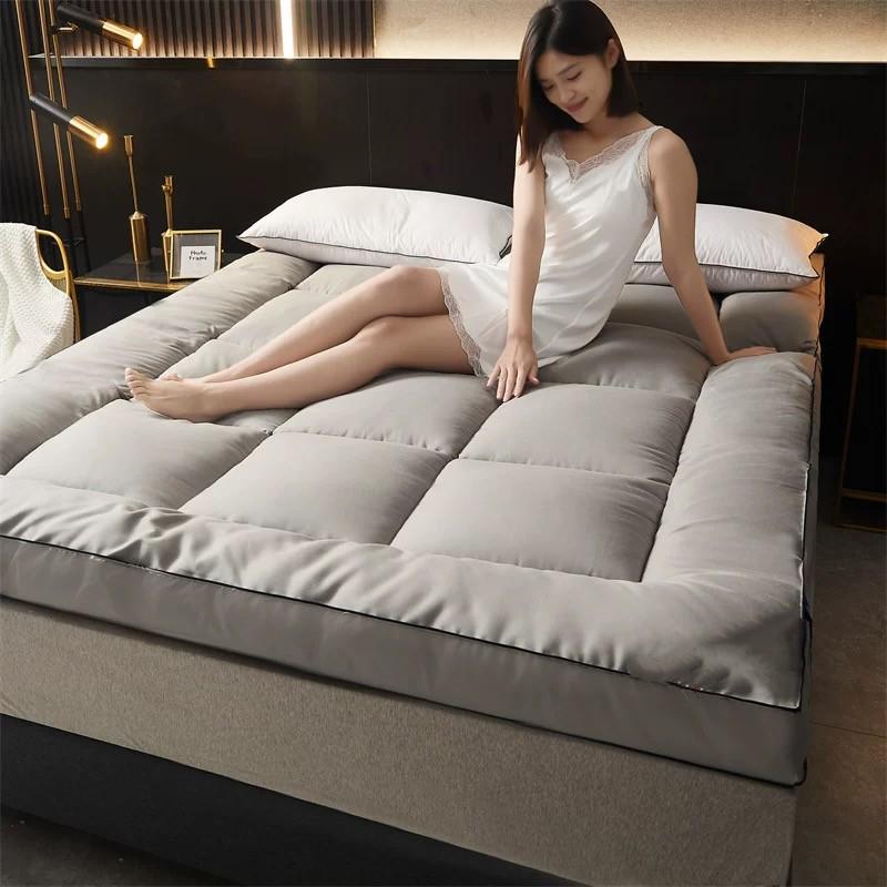 Dicke Tatami-Matratzenauflage für Schlafzimmer: Faltbares Einzelbett 90x190, Ideal für Studentenwohnheime & Mietwohnungen