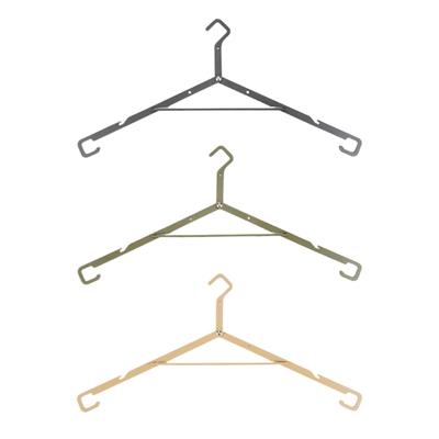 Home Travel Clothes Folded Hanger Thick Underwear Drying Sock Clip Hanger for Outdoor and Everyday Use