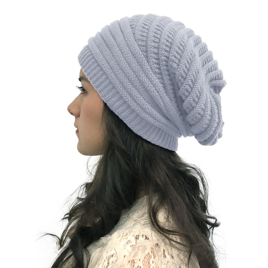 Hot-Selling European American Autumn Winter Beanies Versatile Pullover Hats for Outdoor