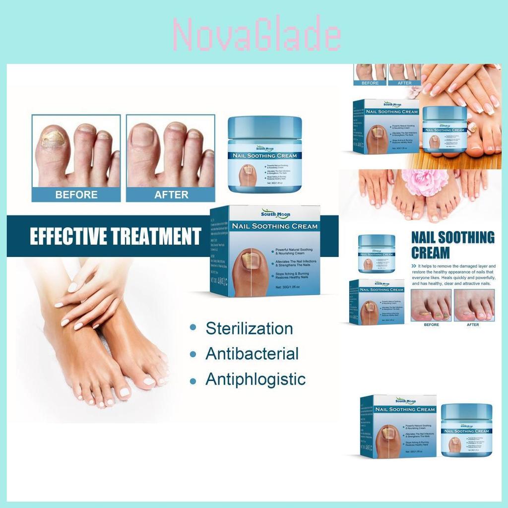 South Moon Nourishing Nail Repair Cream For Healthy Strong Nails With Moisturizing Formula