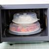 Microwave Food Anti-Sputtering Cover 1/2Pcs Dishwasher Safe Sealed Heating Lid Non-Toxic Kitchen Tool for Home Kitchen