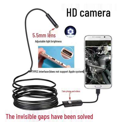 Bendable HD Endoscope Camera for Car Repairs & Sewer Inspection