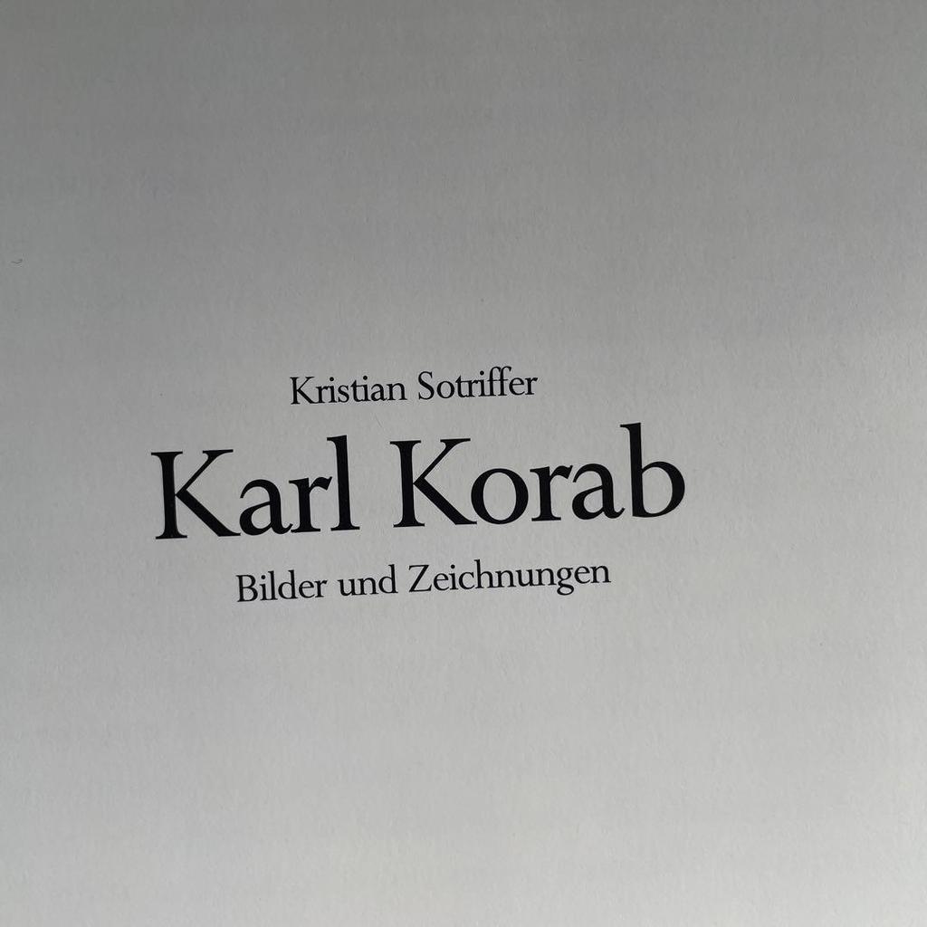 [USED] Rare! Karl KORAB's works