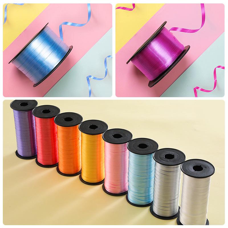 Balloon Ribbon Decoration for Helium Balloons - Party Supplies with Pull Flower Design for Weddings