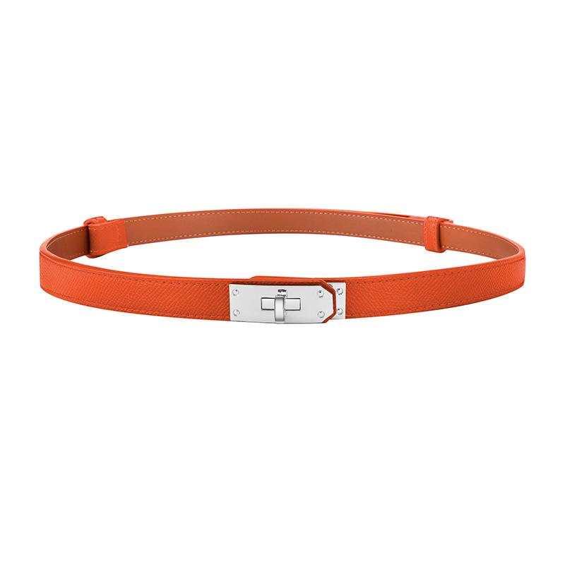 

Высококачественный женский кожаный пояс для утягивания талии с пряжкой из сплава Total Length 105