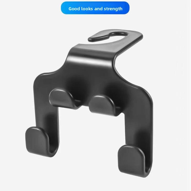 

Автомобильный держатель для телефона Автомобильный креативный за сиденьем заднего ряда Подголовник Скрытые многофункциональные крючки чёрный