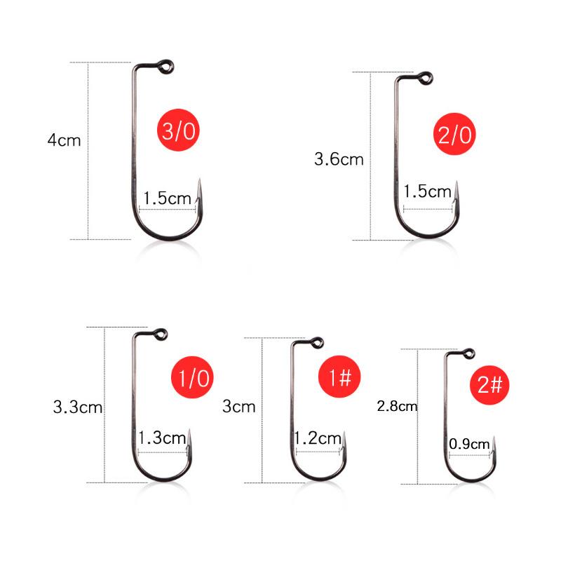 6035 Right Angle Hook, Crank, Lead Hook, Anti-hanging, Perch Mandarin Fish, Fishing Tackle Accessories