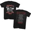 Motley Crue Theatre Of Pain Tour T-Shirt 2-seitig Unisex T-Shirt