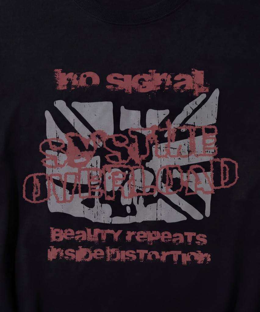 IDWS No Signal T-Shirt Black