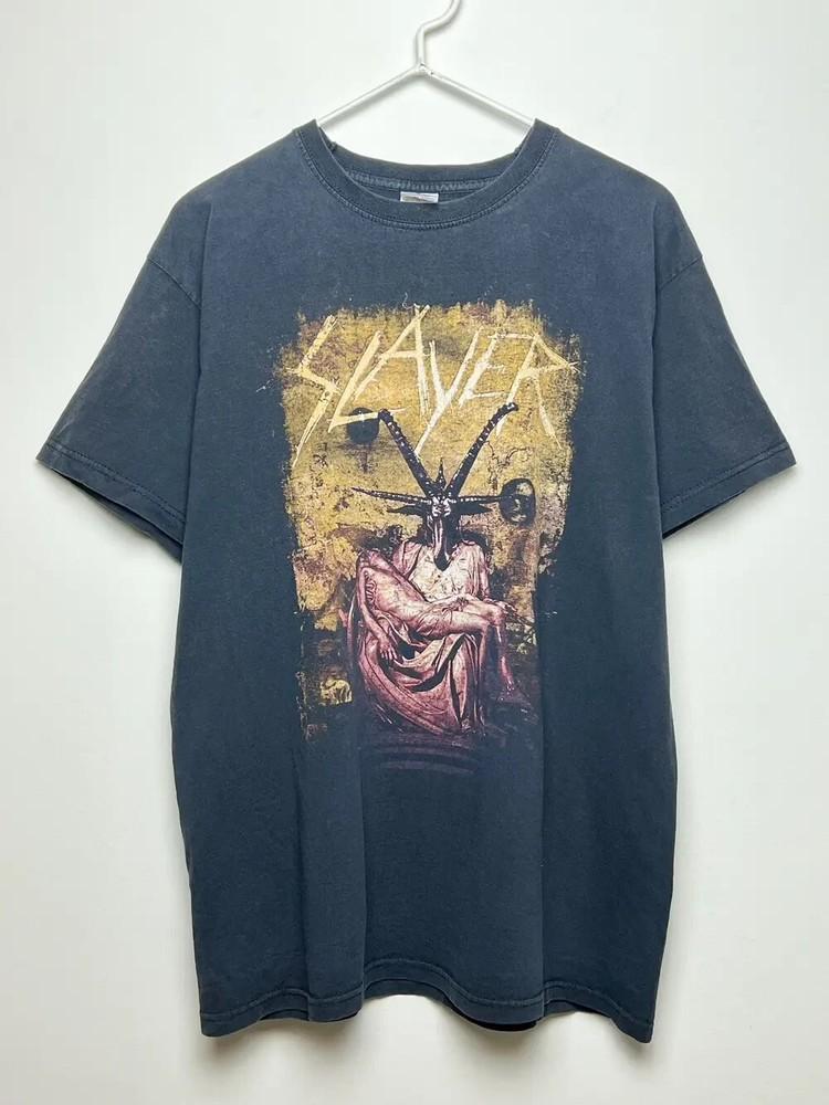 slayer y2k 90s t shirt rare vintage reprint gift fan shirt  AN49758 Unisex T-Shirt M