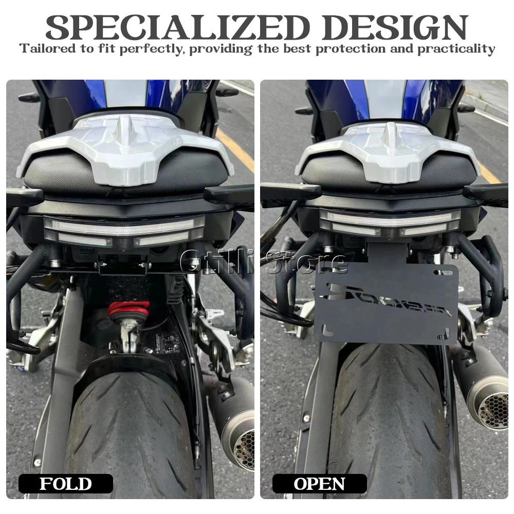 BMW F900R/F900XR 2020-2024 LED License Plate Holder - Motorcycle Mod Accessory