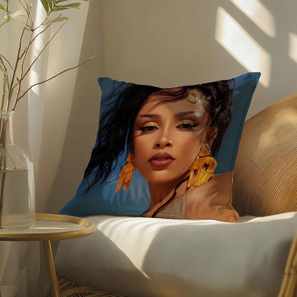Dojacat Pillow Case Pillowcase, Double-Sided Printed, Sofa Cushion, Bedroom Headboard