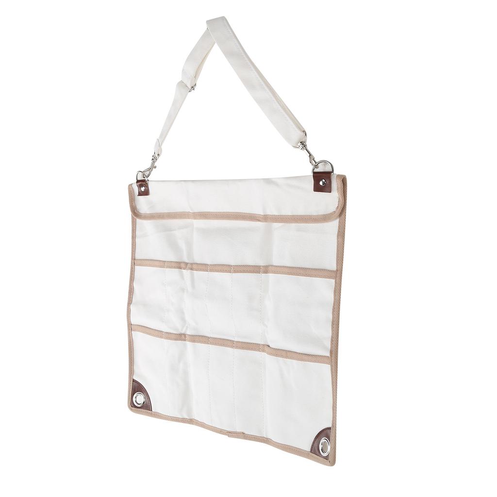 Geschirr Aufbewahrungstasche Faltbar Verstellbar Mehrere Taschen Bestecktasche für Rucksacktouren BBQ Camping Wandern