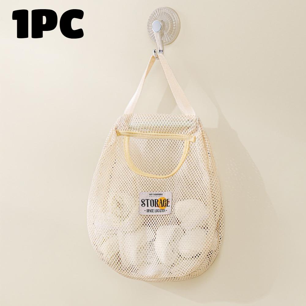 3PC Sock Storage Hanging Bag Wall Mounted Home Dormitory Hanging Underwear Storage Fruit Vegetable Multi-Purpose Storage Net Bag