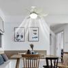 LED Ceiling Fan Light E26/E27 Base 30W  Dimming Suitable For Living Room Study Household Use 85-265v
