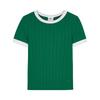 Champion Women's Color-block Knit Short Sleeve T-Shirt