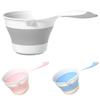Foldable Kitchen Water Ladle, Portable, Can Be Hung, Floating, Suitable for Watering Plants, Washing Hair, or As a Drinking Cup