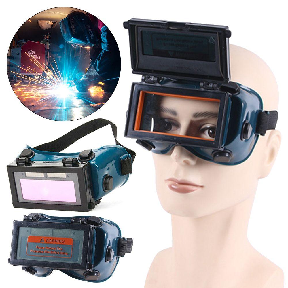 

Portable Mask Solar Powered Soldering Eyeglass Welding Helmets Eyes Goggle Auto Darkening