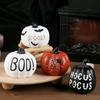 Cartoon Halloween Pumpkin Model DIY Handmade Craft Fake Pumpkins Model  Fall Harvest Decoration