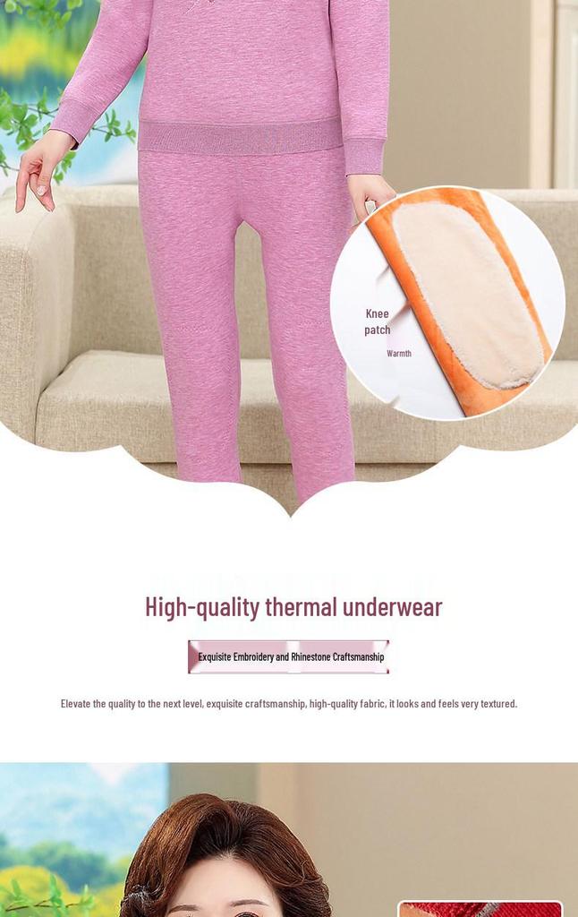 Cozy Thermal Underwear for Seniors