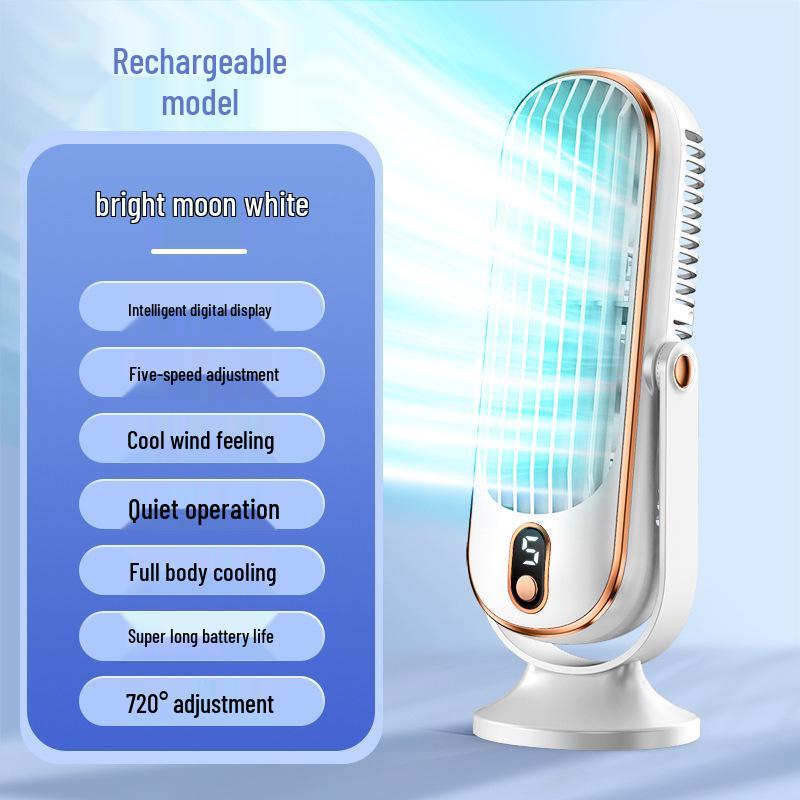 Silent Desktop Air Circulator Fan for Home, Dorm, or Office