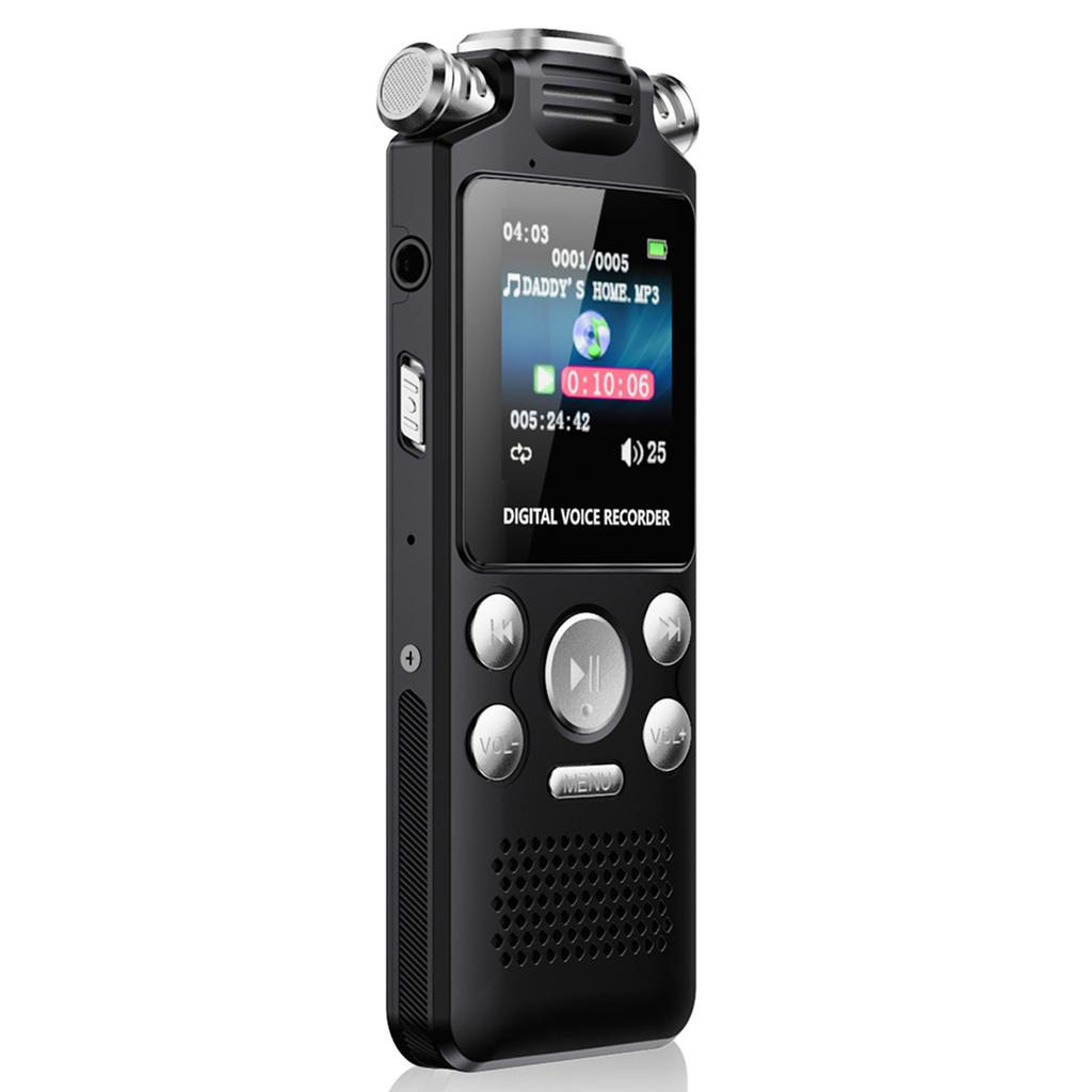 Digital Sound Recorder High Sensitivity Microphone PCM Sound Quality Voice Recorder Pen 360 degrees  Dual Microphones
