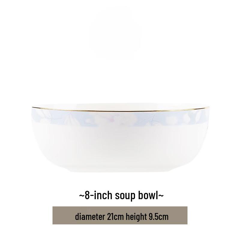 Jingdezhen Ceramic Soup Bowl - Qin Yun