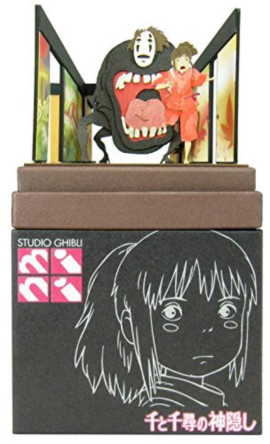 Sankei Studio Ghibli Mini Spirited Away Chihiro On the Run Paper Craft Non-scale MP07-14
