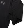 Under Armour Logo Print Loose Quick-Dry Short Sleeve Shorts Casual Sports Set Men sets Black 1326413-001+22500214-001