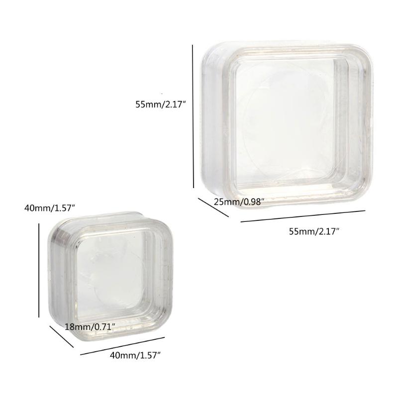 Practical Floating Frames Box Jewelry Display Stands Transparent Film Jewelry Display Box for Necklace Bracelet Earring