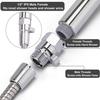 100% Brass Flow Control Valve Water Pressure Reducing Controller Hand Held Sprayer Head Shut Off Stop Switch For Shower Supply