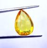 24.10 Carat Valentine Big Sale Pear Shape Yellow Sapphire Certified Sri Lanka Gemstone SN97