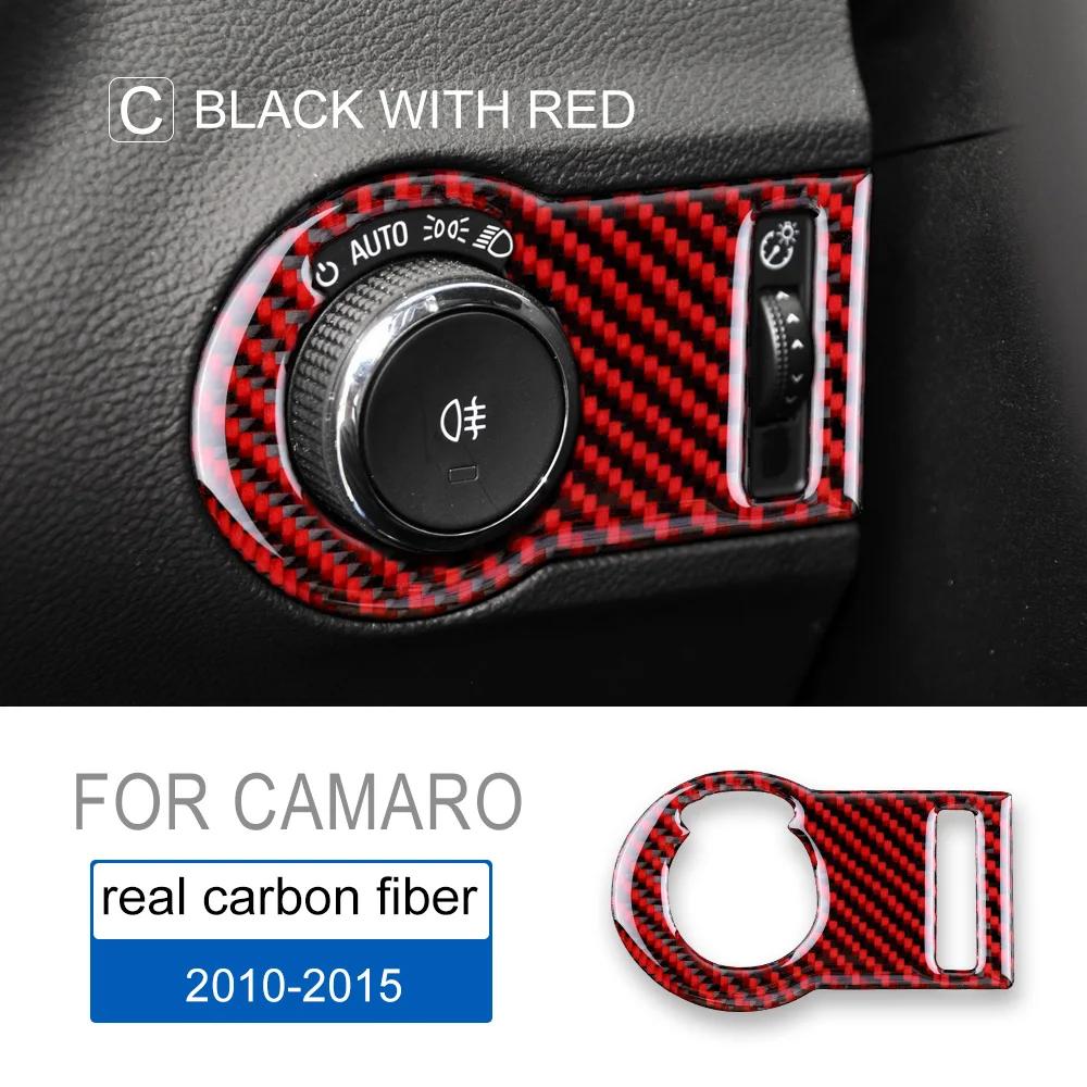 Naklejka wewnętrzna w stylu włókna węglowego do Chevrolet Camaro 2010 2011 2012 2013 2014 2015 Panel wewnętrzny