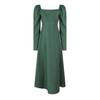 Nobody´s Child Damen Abby Midi-Kleid mit quadratischem Ausschnitt und Puffärmeln