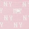 New MLB New York Yankees T Shirt Women's Pink 3FTSM0153-50PKM